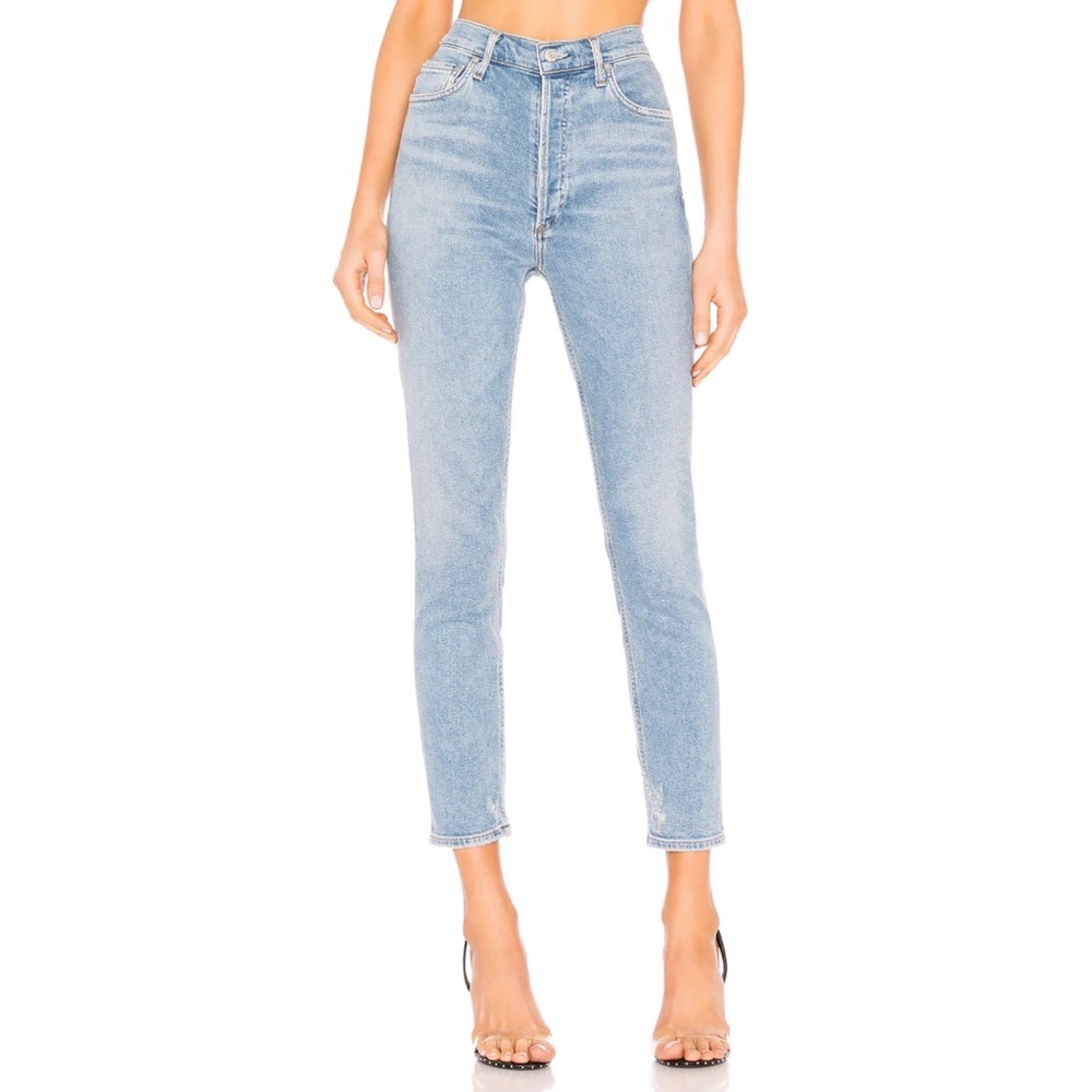 Agolde Nico high rise slim fit jean